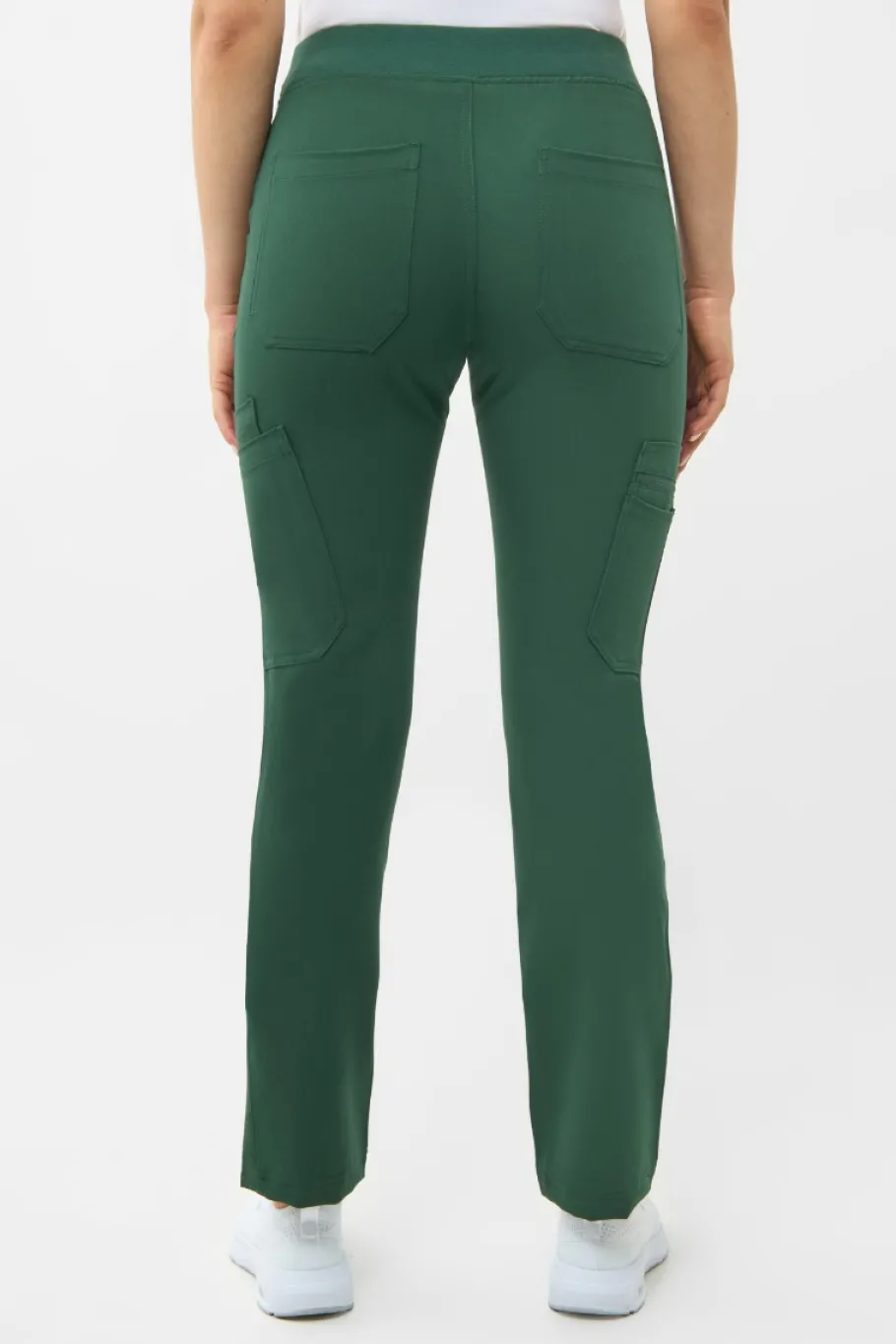 Uniformix Fizjoterapia|Kosmetologia-Spodnie medyczne damskie RayOn, 3030, Hunter Green