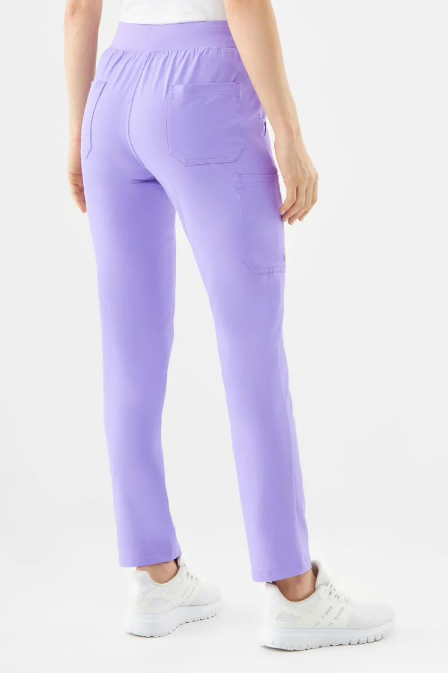 Uniformix Fizjoterapia|Kosmetologia-Spodnie medyczne damskie Super Flex, 4030 Purple
