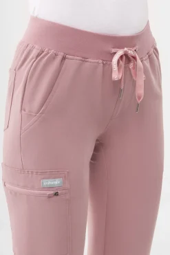 Uniformix Fizjoterapia|Kosmetologia-Spodnie medyczne damskie RayOn, 3020, Bisque