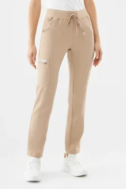 Uniformix Fizjoterapia|Kosmetologia-Spodnie medyczne damskie RayOn, 3030, Twilight