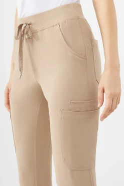 Uniformix Fizjoterapia|Kosmetologia-Spodnie medyczne damskie RayOn, 3030, Twilight