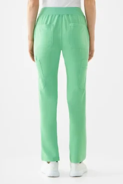 Uniformix Fizjoterapia|Kosmetologia-Spodnie medyczne damskie RayOn, 3030,Spring Bud
