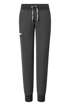 Uniformix Fizjoterapia|Kosmetologia-Spodnie medyczne damskie RayOn, 3020, Dark Grey