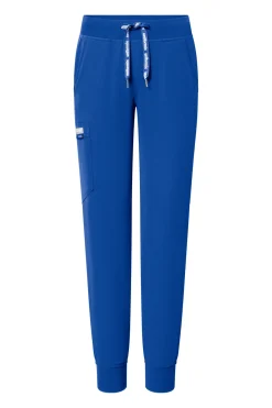 Uniformix Fizjoterapia|Kosmetologia-Spodnie medyczne damskie RayOn, 3020, Royal Blue