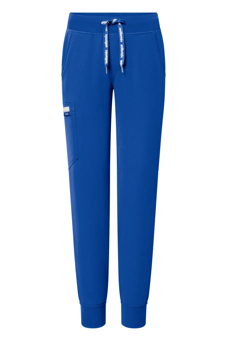 Uniformix Fizjoterapia|Kosmetologia-Spodnie medyczne damskie RayOn, 3020, Royal Blue