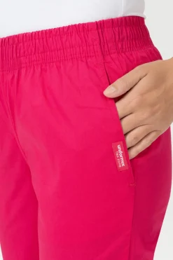 Uniformix Kosmetologia|Stomatologia-Spodnie medyczne damskie, FLEX ZONE FZ2049, róż intensywny