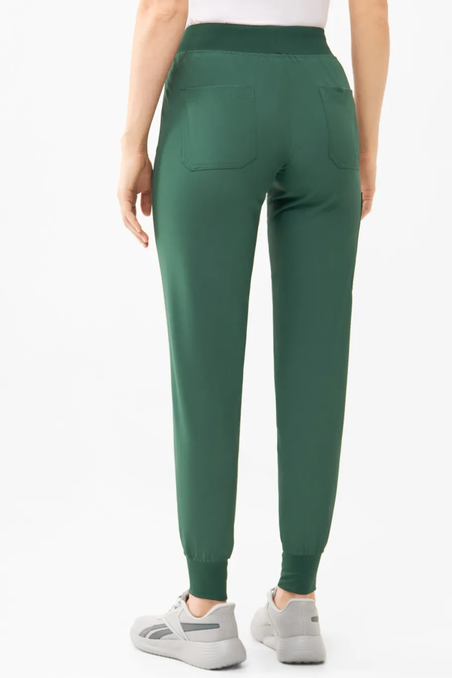 Uniformix Fizjoterapia|Kosmetologia-Spodnie medyczne damskie Super Flex, 4020- Hunter green
