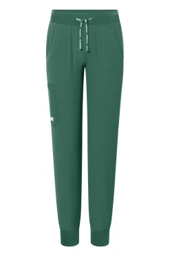 Uniformix Fizjoterapia|Kosmetologia-Spodnie medyczne damskie Super Flex, 4020- Hunter green