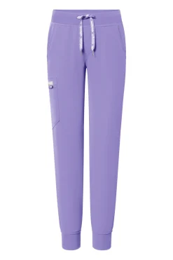 Uniformix Fizjoterapia|Kosmetologia-Spodnie medyczne damskie RayOn, 3020, Mauve
