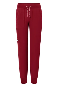 Uniformix Fizjoterapia|Spodnie-Spodnie medyczne damskie Super Flex, 4020-Burgundy