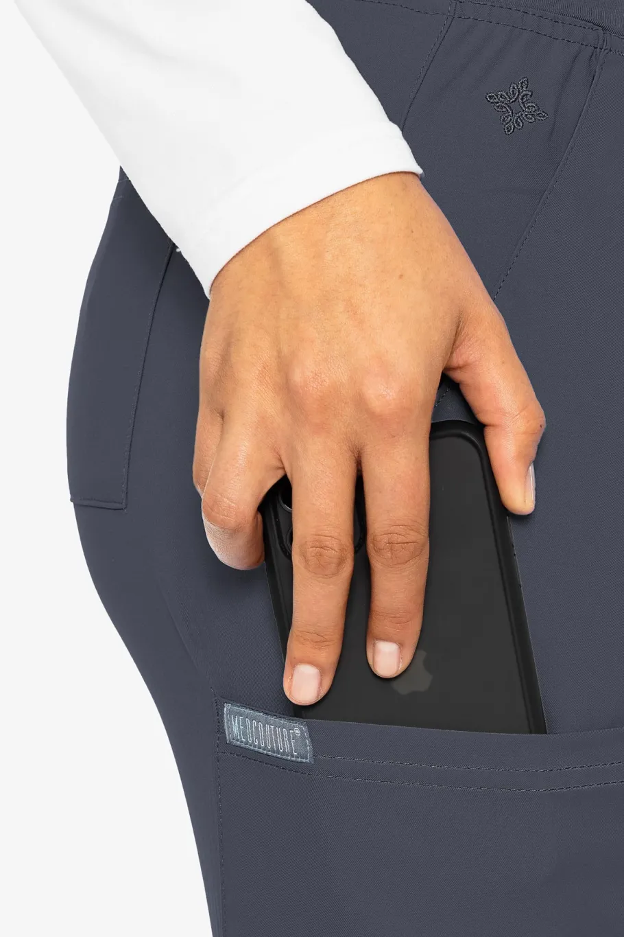 Uniformix Spodnie-Spodnie medyczne damskie Med Couture INSIGHT 2711-PWTR