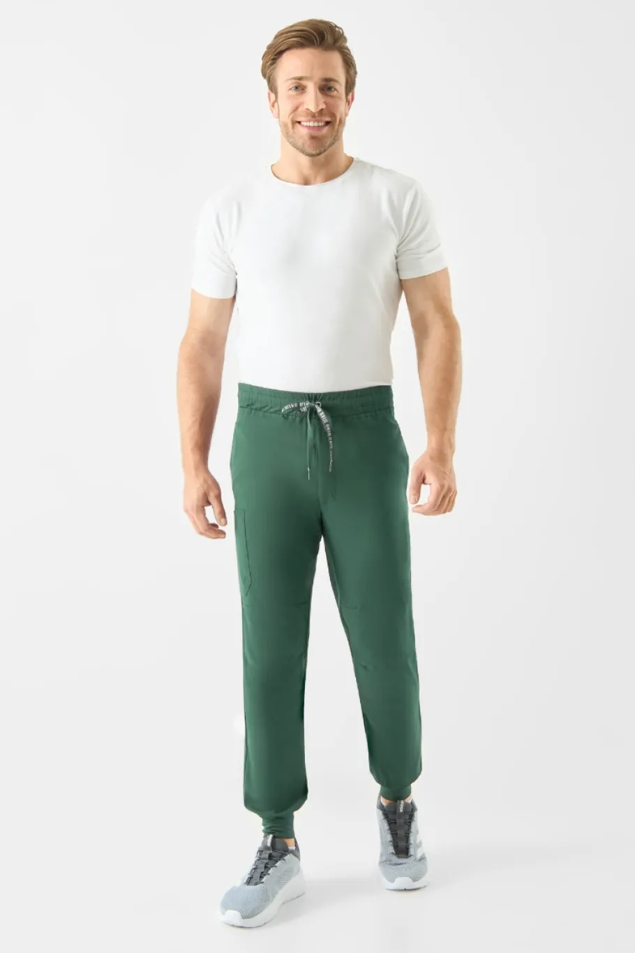 Uniformix Spodnie-Spodnie medyczne joggery męskie Med Couture RothWear, 7777-HNTR
