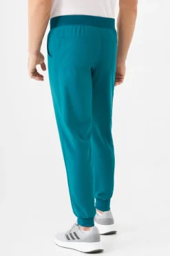 Uniformix Spodnie-Spodnie medyczne męskie Super Flex, 4070-Caribbean Blue