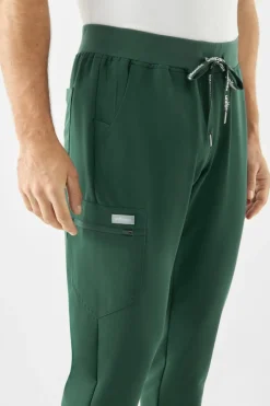 Uniformix Spodnie|Promocje-Spodnie medyczne męskie RayOn, 3070, Hunter green