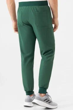 Uniformix Spodnie-Spodnie medyczne męskie Super Flex, 4070-Hunter green