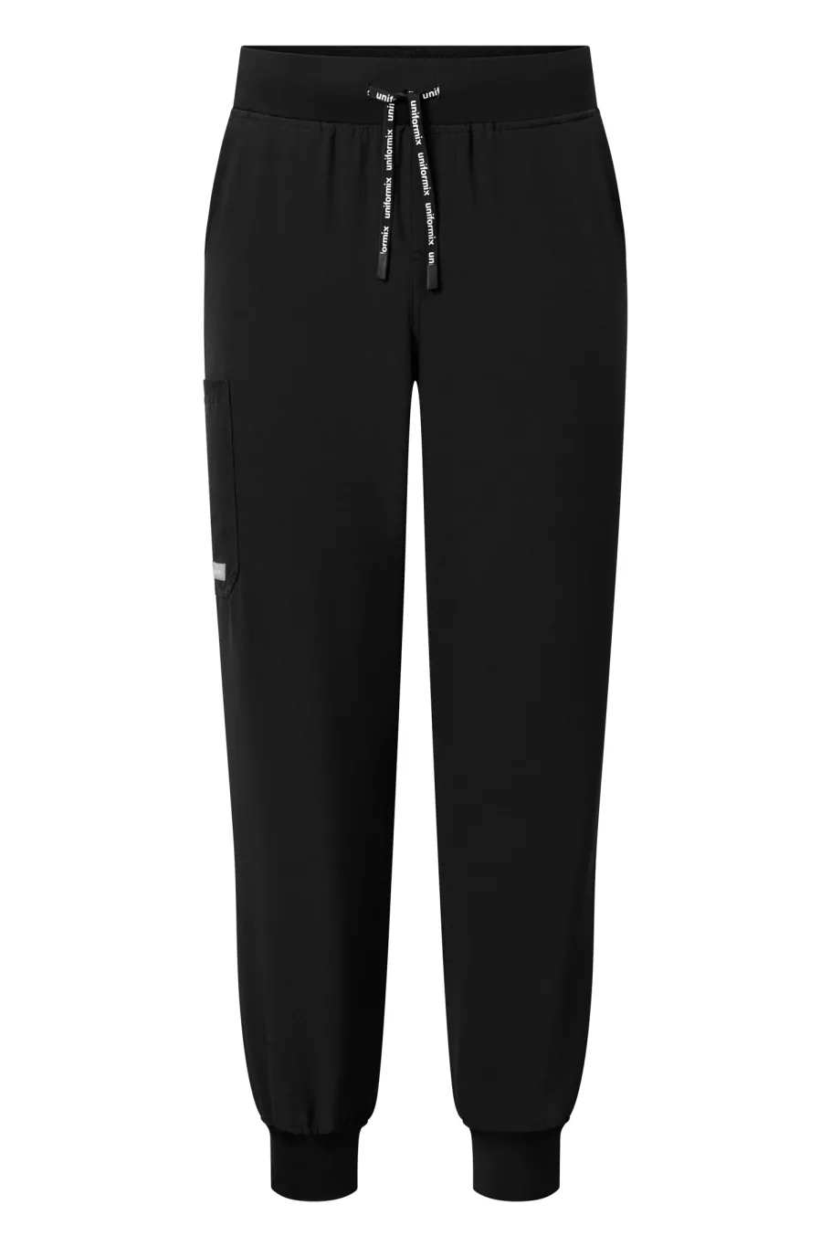 Uniformix Spodnie-Spodnie medyczne męskie Super Flex, 4070-Black