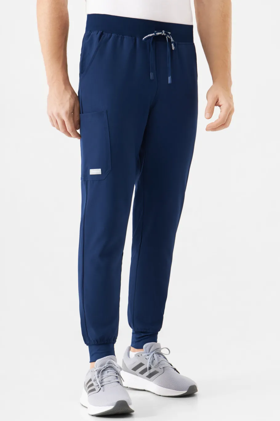 Uniformix Spodnie-Spodnie medyczne męskie Super Flex, 4070-Navy