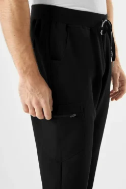 Uniformix Spodnie|Promocje-Spodnie medyczne męskie RayOn, 3070, Black