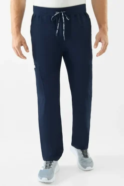 Uniformix Spodnie-Spodnie medyczne męskie Super Flex, 4080, Navy