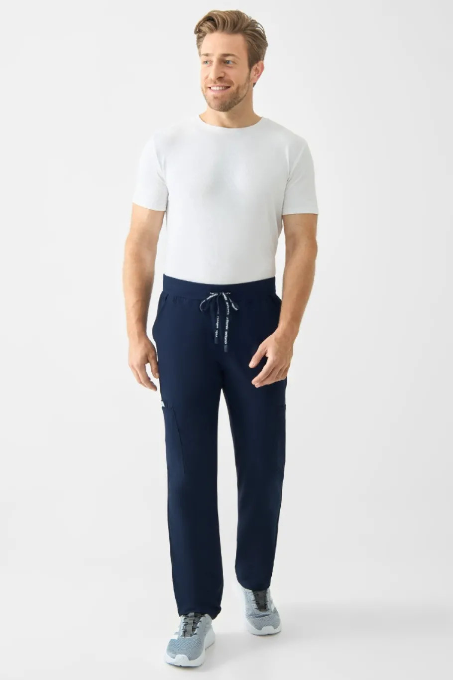 Uniformix Spodnie-Spodnie medyczne męskie Super Flex, 4080, Navy