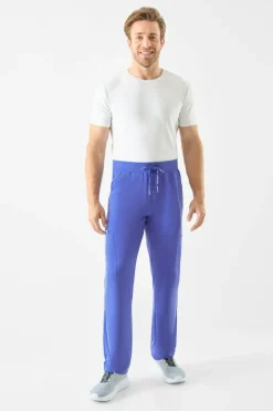 Uniformix Spodnie|Promocje-Spodnie medyczne męskie RayOn, 3080, Ceil blue