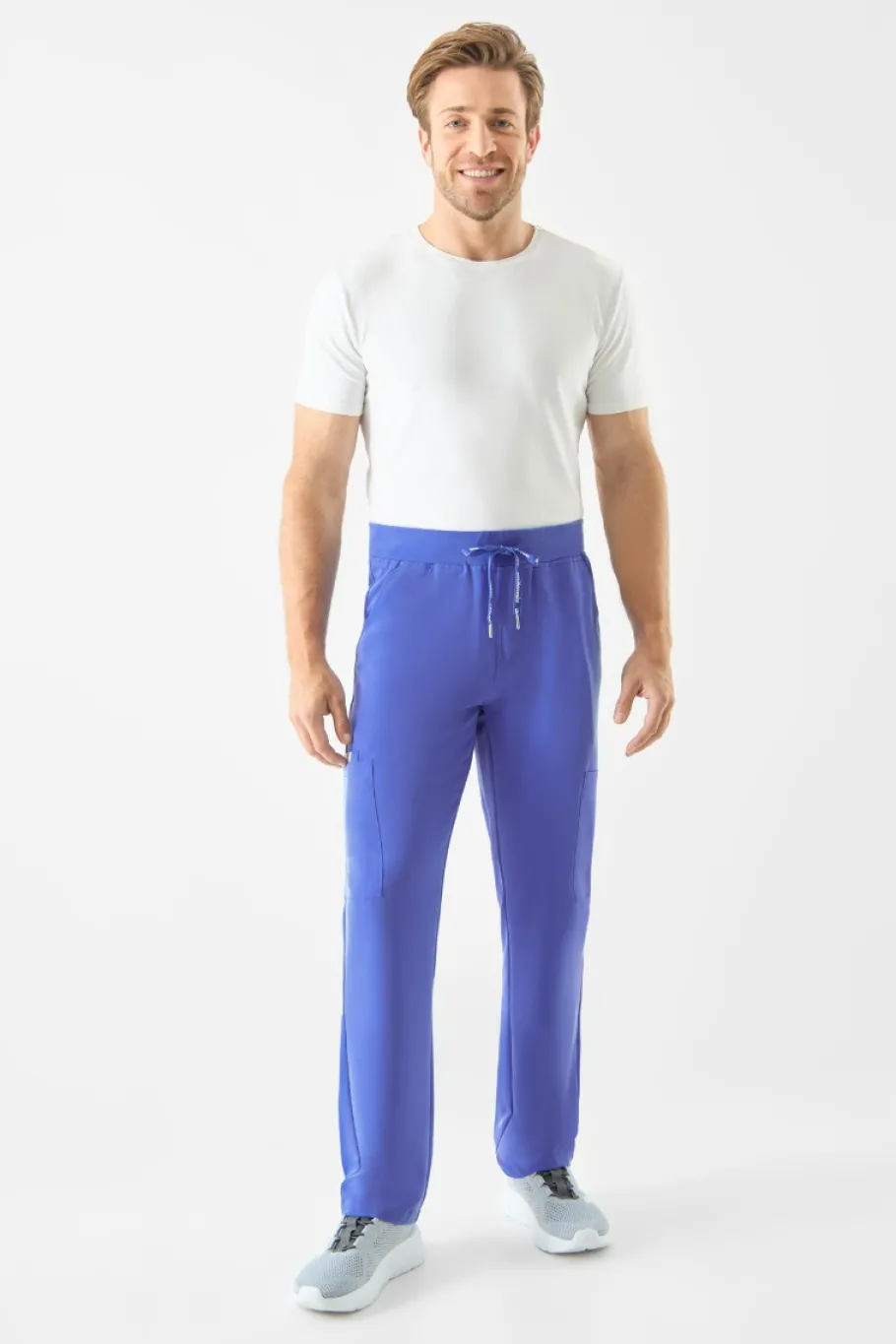 Uniformix Spodnie|Promocje-Spodnie medyczne męskie RayOn, 3080, Ceil blue