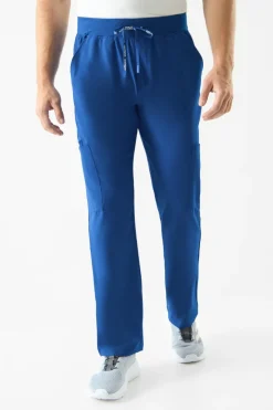Uniformix Spodnie-Spodnie medyczne męskie Super Flex, 4080, Royal Blue