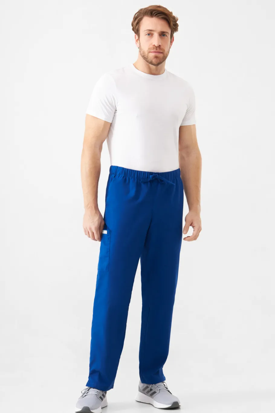 Uniformix Kosmetologia|Stomatologia-Spodnie medyczne uniwersalne, TEAM T1190, Royal Blue