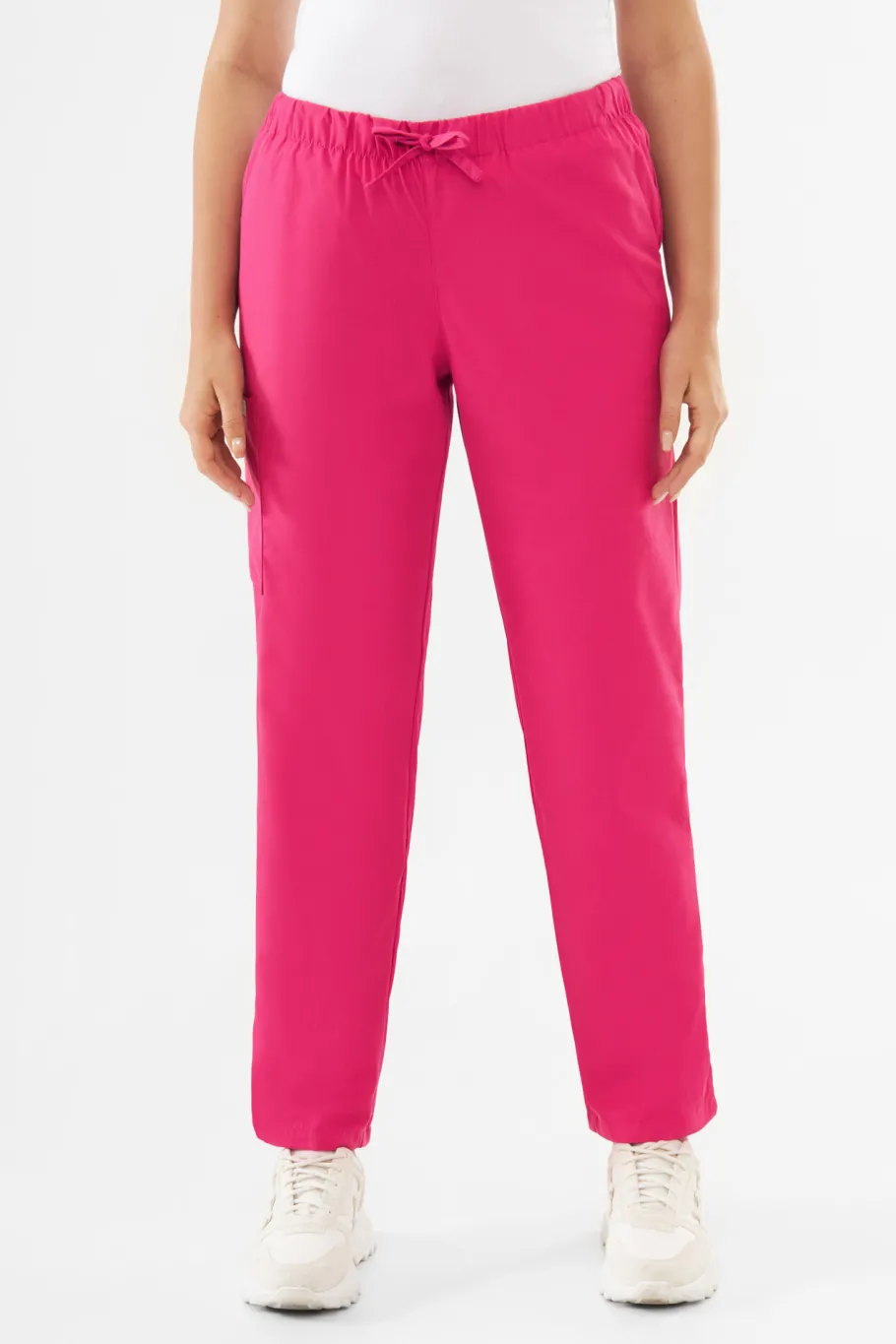 Uniformix Kosmetologia|Stomatologia-Spodnie medyczne uniwersalne, TEAM T1190, Virtual Pink