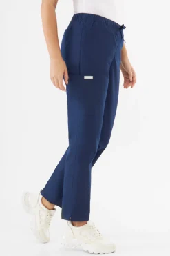Uniformix Kosmetologia|Stomatologia-Spodnie medyczne uniwersalne TEAM T1190, Navy