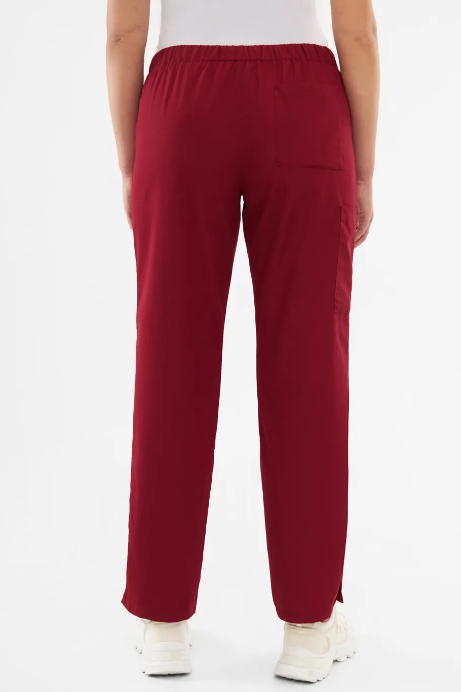 Uniformix Kosmetologia|Stomatologia-Spodnie medyczne uniwersalne TEAM T1190, Burgundy