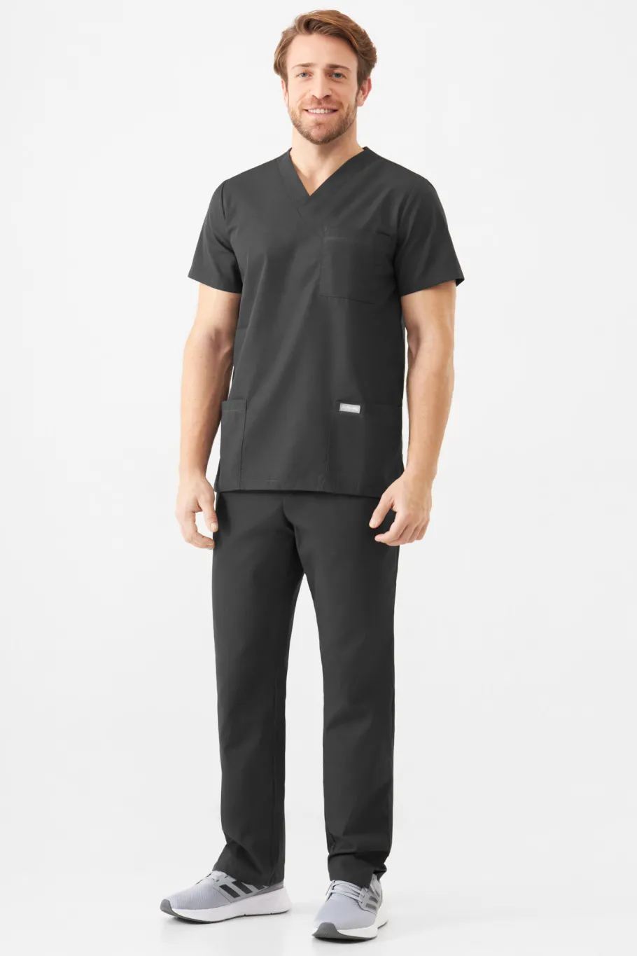 Uniformix Kosmetologia|Stomatologia-Spodnie medyczne uniwersalne, TEAM T1190, Dark gray