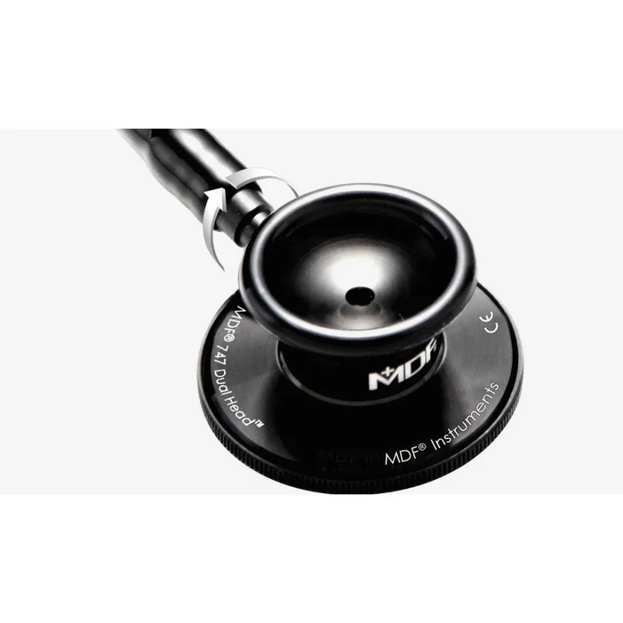 Uniformix Narzędzia Medyczne|Stetoskopy-Stetoskop MDF 747 dual head, all black