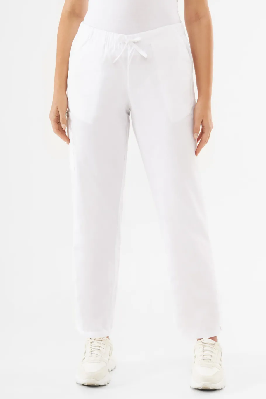 Uniformix Komplety|Promocje-Zestaw medyczny damski TEAM, bluza T1000 + spodnie T1190, White