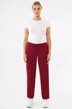 Uniformix Komplety|Promocje-Zestaw medyczny damski TEAM, bluza T1000 + spodnie T1190, Burgundy