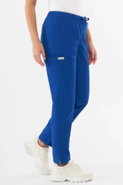Uniformix Komplety|Promocje-Zestaw medyczny damski TEAM, bluza T1000 + spodnie T1190, Royal Blue