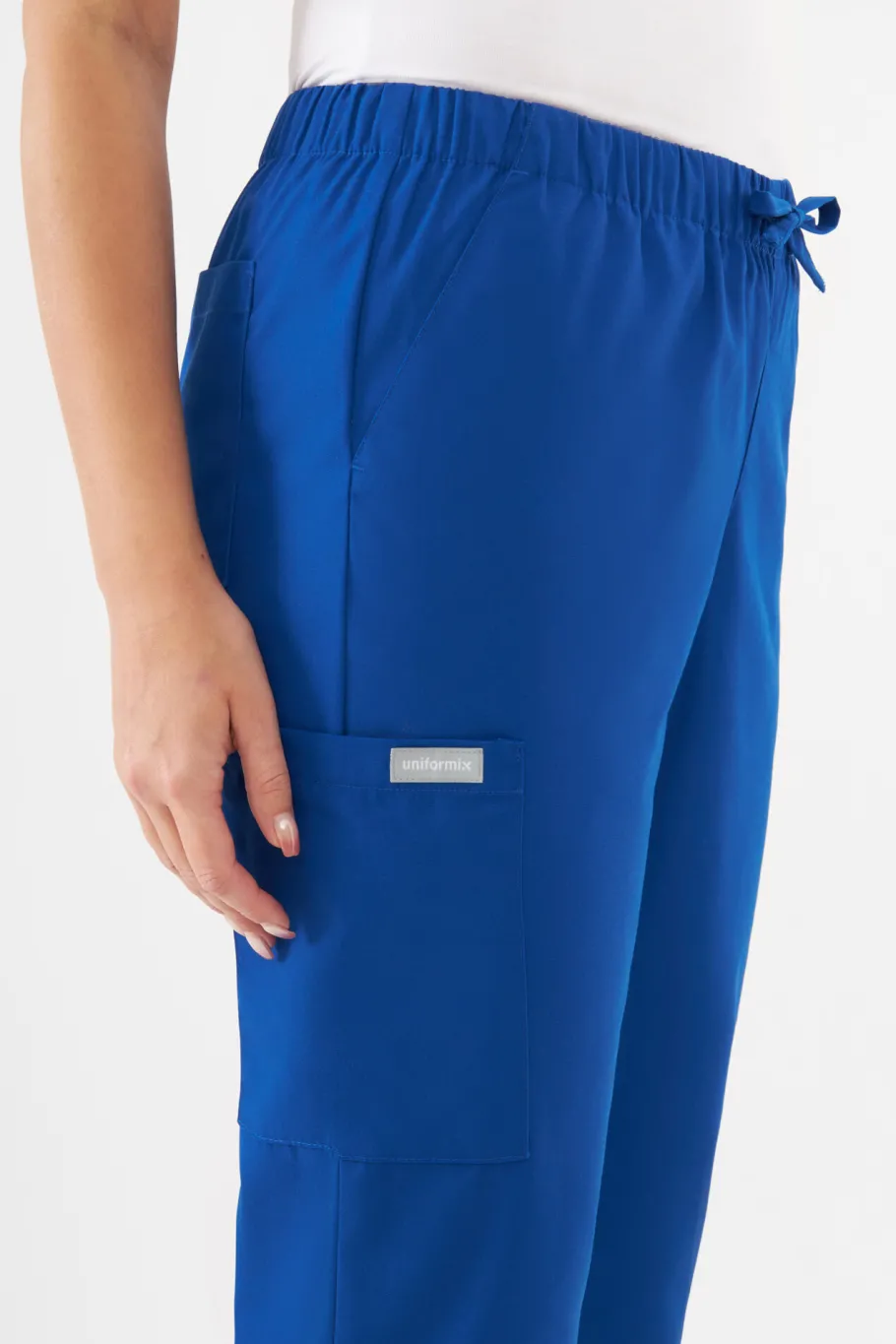 Uniformix Komplety|Promocje-Zestaw medyczny damski TEAM, bluza T1000 + spodnie T1190, Royal Blue