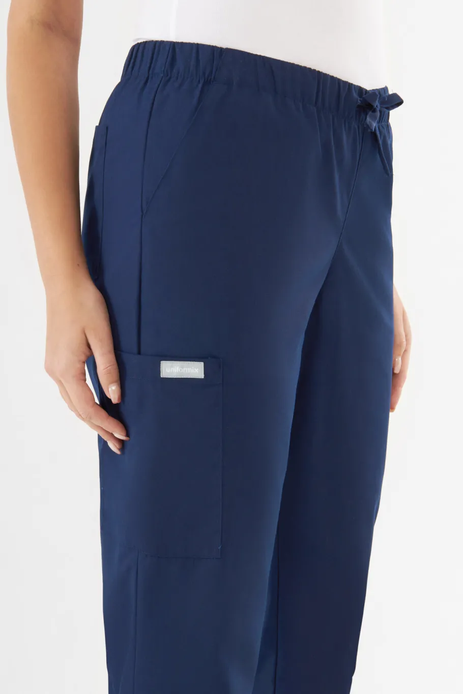 Uniformix Komplety|Promocje-Zestaw medyczny damski TEAM, bluza T1000 + spodnie T1190, Navy