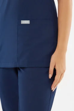 Uniformix Komplety|Promocje-Zestaw medyczny damski TEAM, bluza T1000 + spodnie T1190, Navy