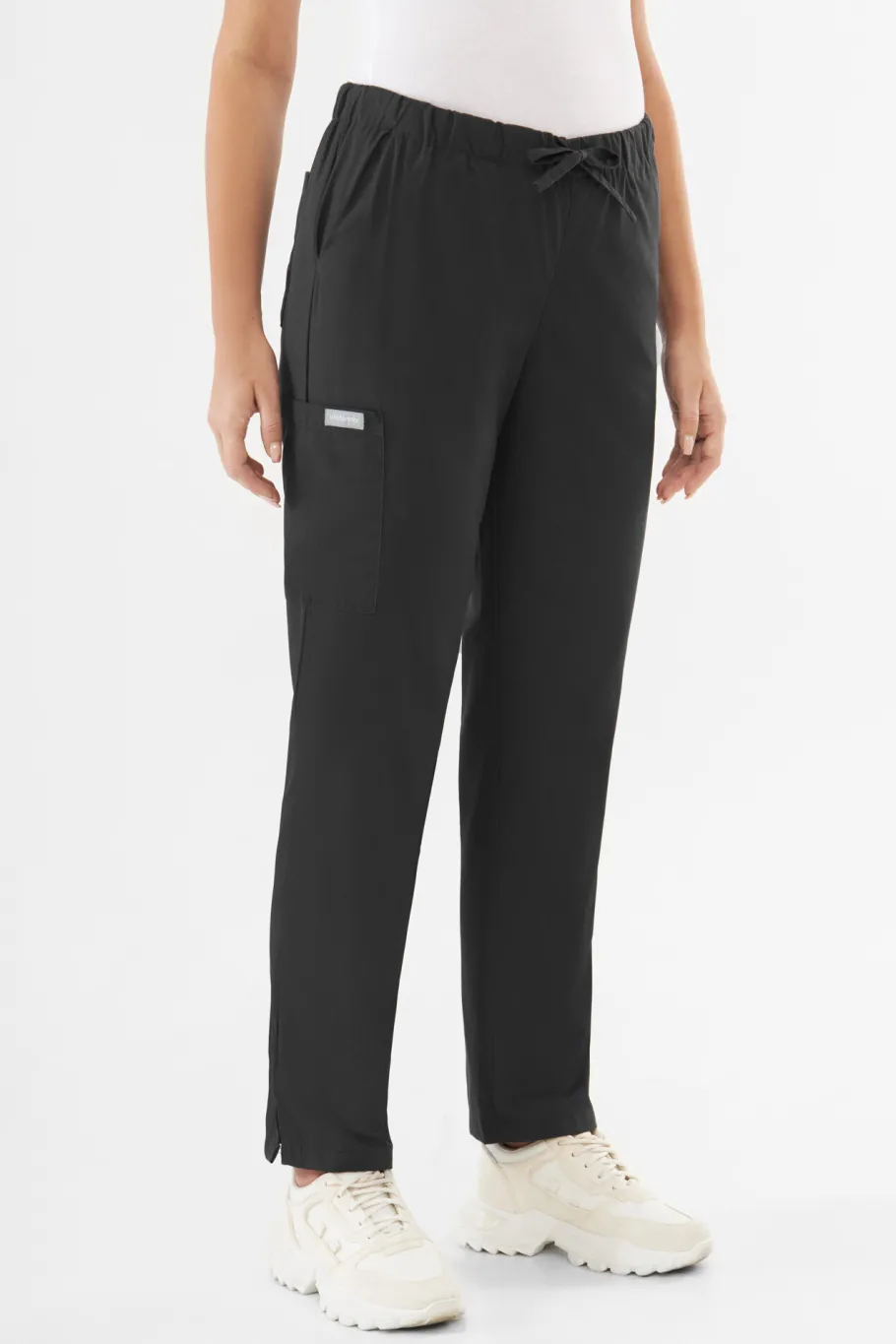 Uniformix Komplety|Promocje-Zestaw medyczny damski TEAM, bluza T1000 + spodnie T1190, Dark gray