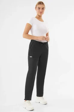 Uniformix Komplety|Promocje-Zestaw medyczny damski TEAM, bluza T1000 + spodnie T1190, Dark gray