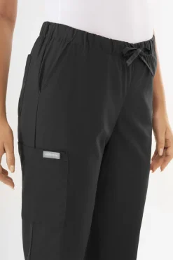 Uniformix Komplety|Promocje-Zestaw medyczny damski TEAM, bluza T1000 + spodnie T1190, Dark gray