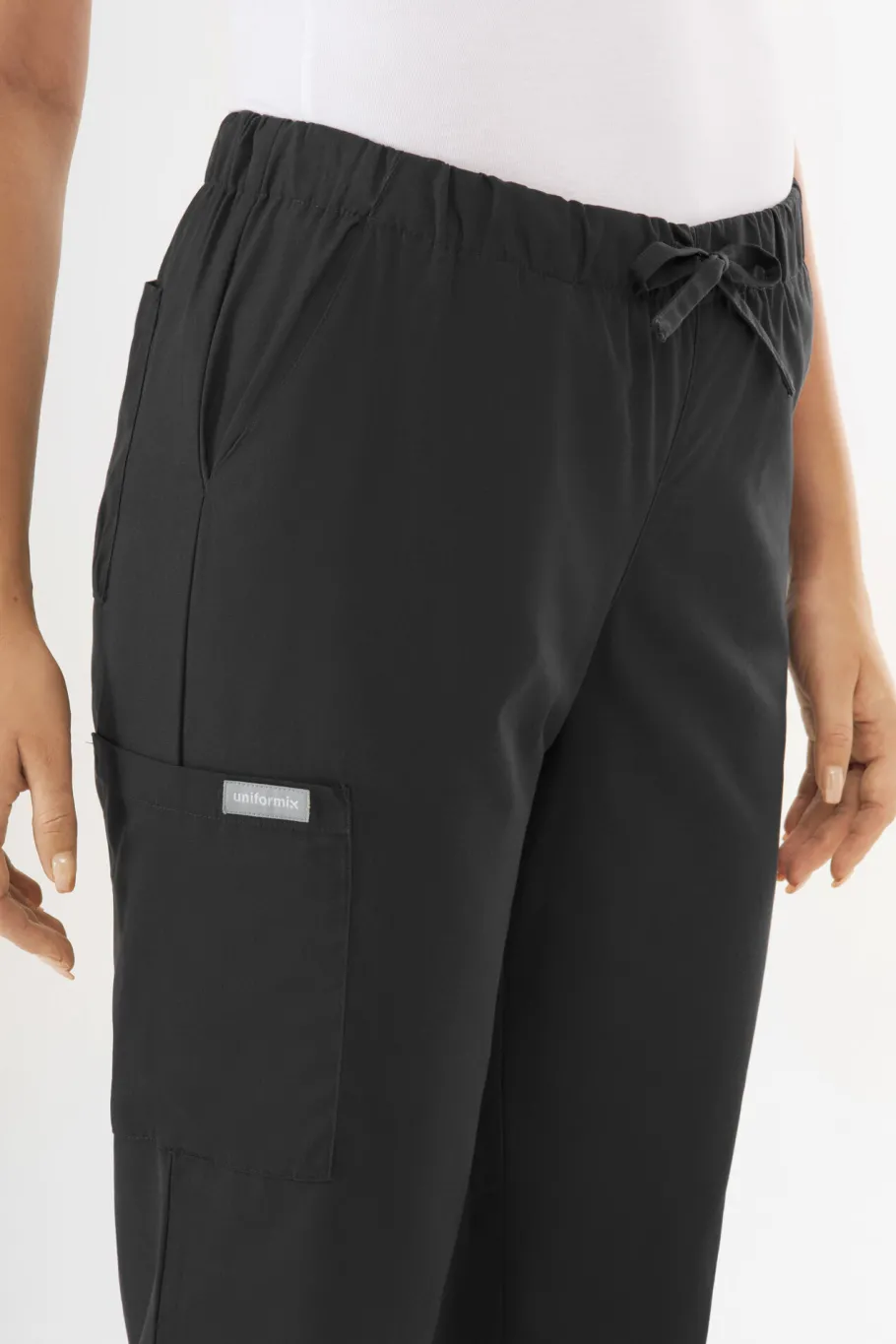 Uniformix Komplety|Promocje-Zestaw medyczny damski TEAM, bluza T1000 + spodnie T1190, Dark gray