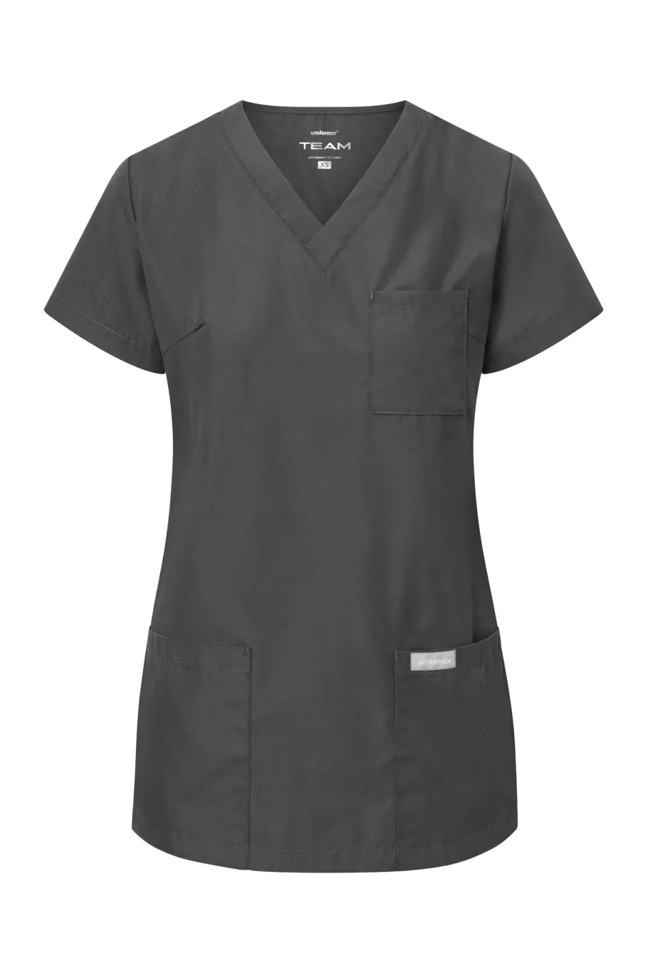 Uniformix Komplety|Promocje-Zestaw medyczny damski TEAM, bluza T1000 + spodnie T1190, Dark gray