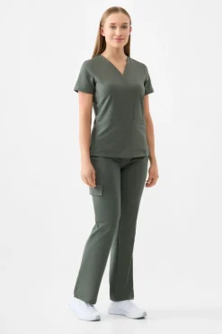 Uniformix Komplety|Promocje-Zestaw medyczny Healing Hands Quest bluza HH751 + spodnie HH153, Oliv