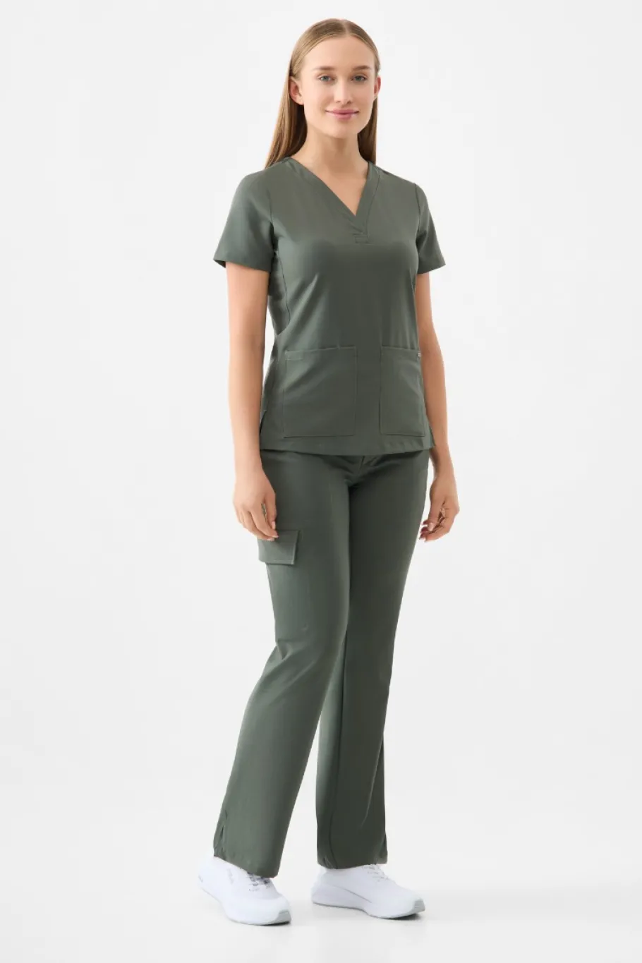 Uniformix Komplety|Promocje-Zestaw medyczny Healing Hands Quest bluza HH751 + spodnie HH153, Oliv