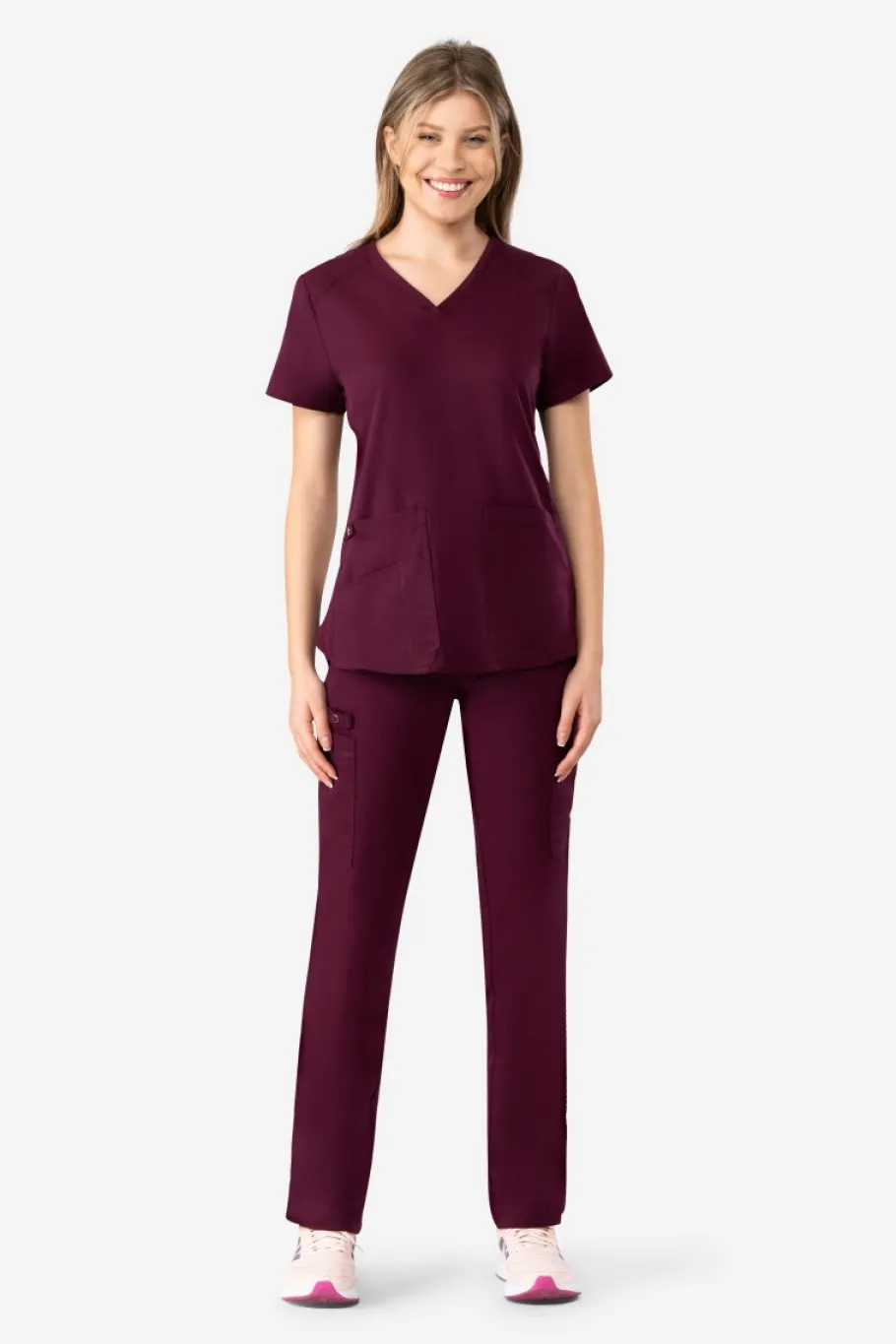 Uniformix Komplety|Promocje-Zestaw medyczny Med Couture Performance Touch - Bluza 7459 + Spodnie 7739, WINE