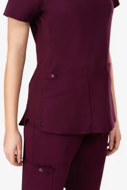 Uniformix Komplety|Promocje-Zestaw medyczny Med Couture Performance Touch - Bluza 7459 + Spodnie 7739, WINE