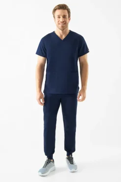 Uniformix Promocje|Komplety-Zestaw medyczny Med Couture RothWear - Bluza 7477 + Spodnie 7777, NAVY