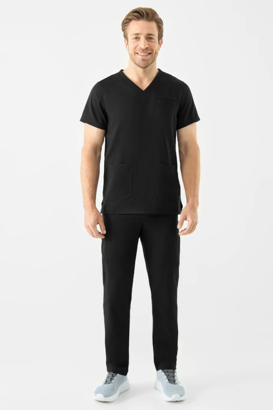Uniformix Komplety|Promocje-Zestaw medyczny Med Couture RothWear - Bluza 7477 + Spodnie 7779, BLACK